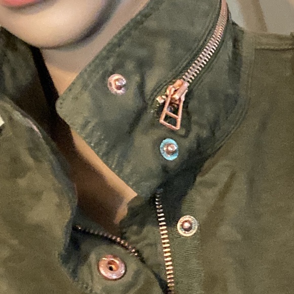 L.O.G.G. Army green utility style jacket size 4 - Picture 2 of 10